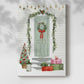 Festive Front Door I - Gallery Wrapped Canvas