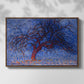 The Red Tree, 1909 - Floater Framed Canvas Print
