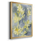 Forsythia Blooms II - Modern Framed Canvas Print