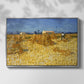 Wheat Field with Sheaves (Harvest in Provence), 1888 - Floater Framed Canvas Print