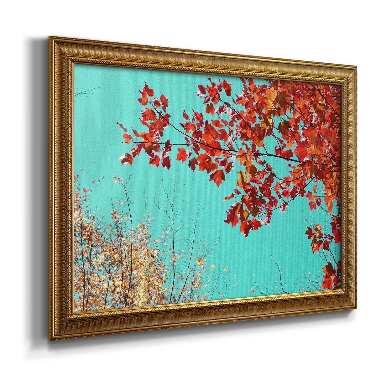 Autumn Tapestry I - Ornate Framed Canvas Print