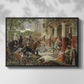 Onslaught of the Tartars, c. 1938 - Floater Framed Canvas Print