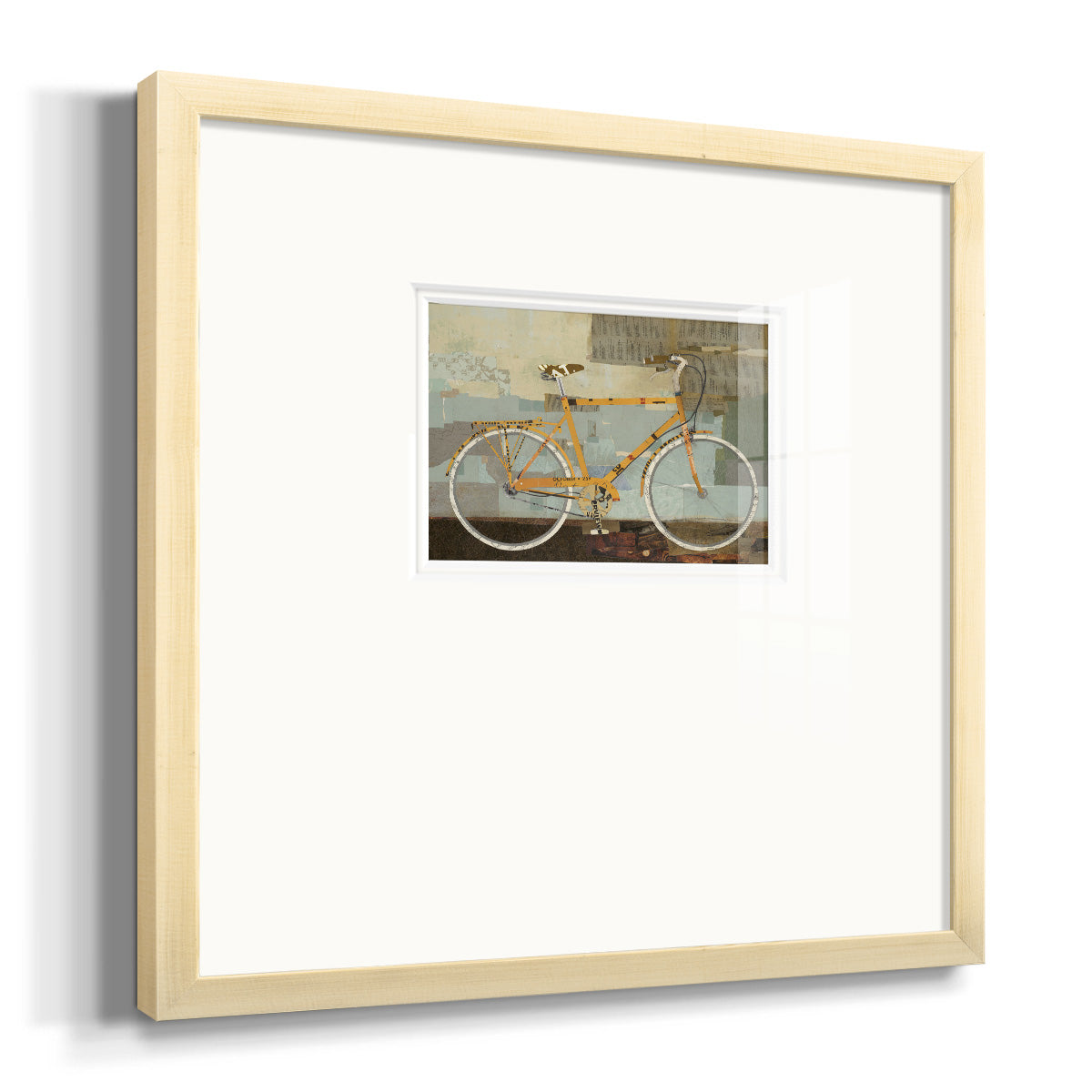 The Musician- Premium Framed Print Double Matboard