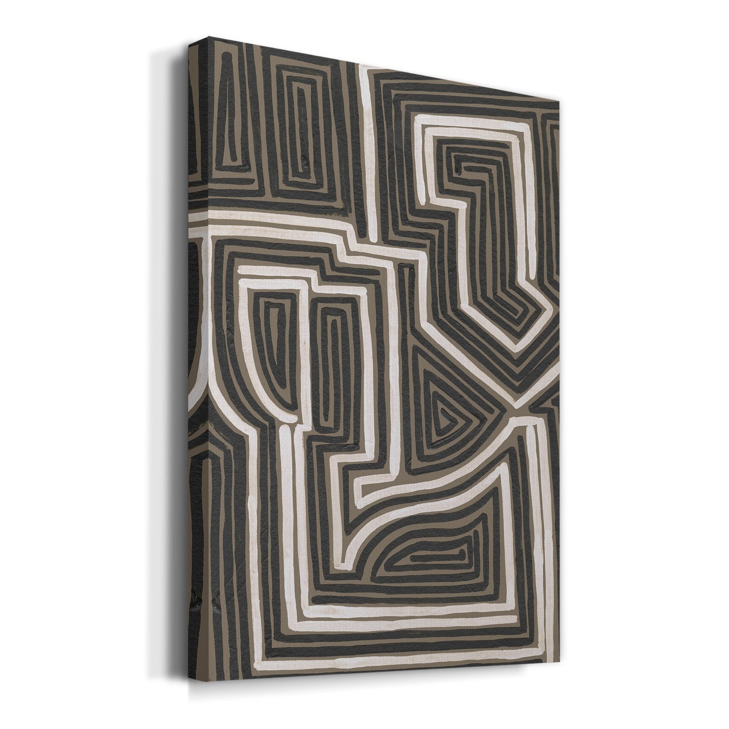 Abstract Maze I Premium Gallery Wrapped Canvas - Ready to Hang