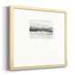 Turquoise Marsh I Premium Framed Print Double Matboard