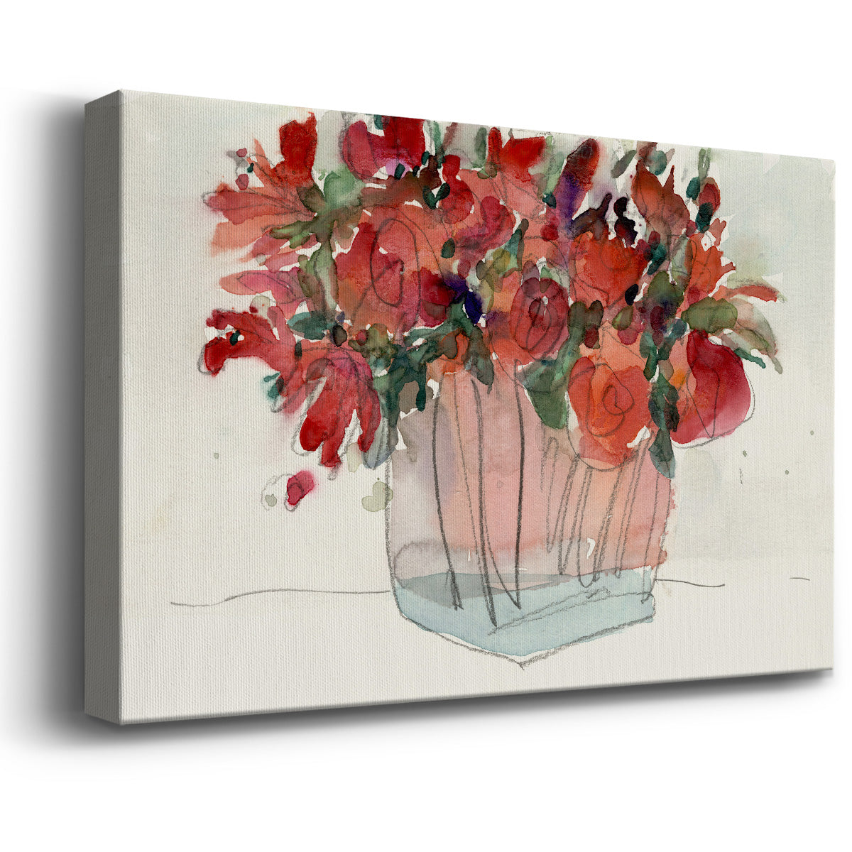 The Small Bunch II Premium Gallery Wrapped Canvas - Ready to Hang