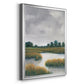 Salt Marshes II - Modern Framed Canvas Print