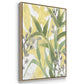 Sea Grass Fresco I - Framed Premium Gallery Wrapped Canvas L Frame 3 Piece Set - Ready to Hang