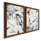 Fractured Ice I - Premium Framed Canvas 2 Piece Set - Ready to Hang