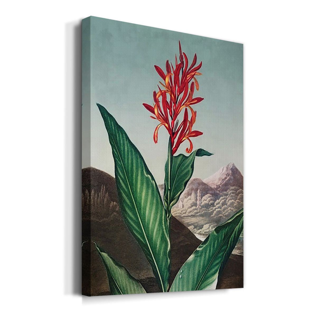 Temple of Flora I - Canvas Art Print