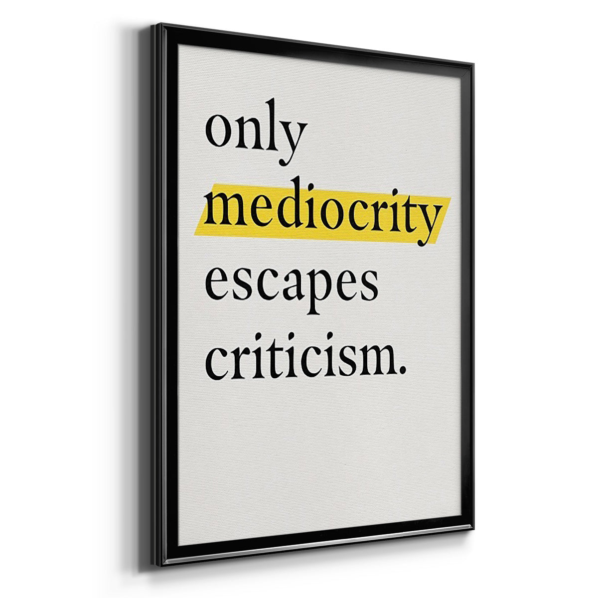 Bro-Inspo II - Modern Framed Canvas Print