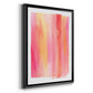 Summer Sherbet Wash I - Modern Framed Canvas Print