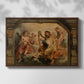King David Playing the Harp, c. 1627-1628 - Floater Framed Canvas Print