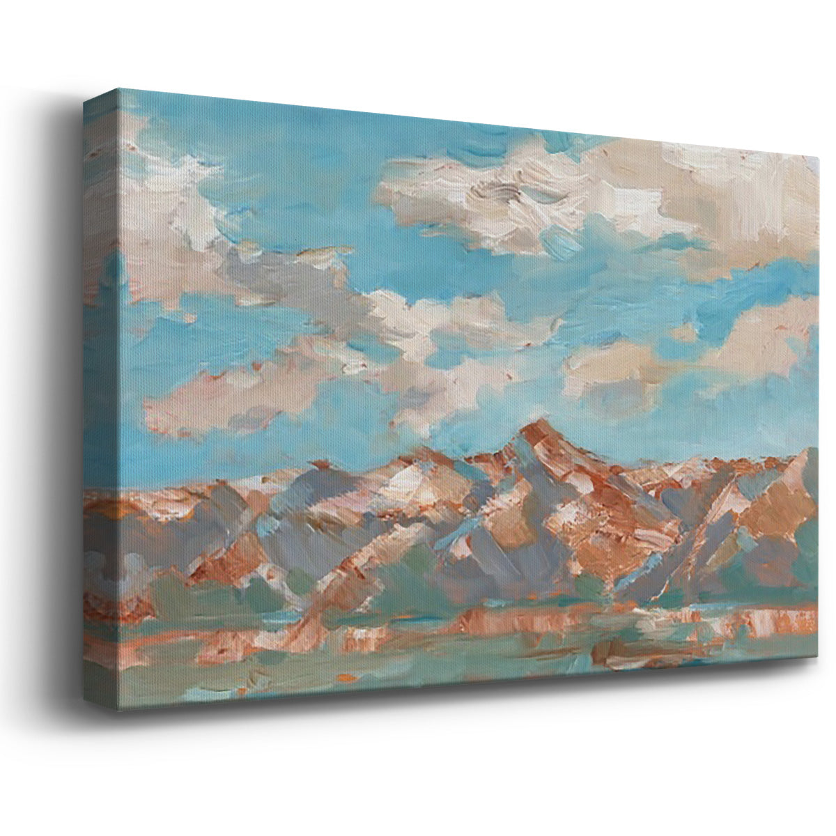 Pastel Western Vista II Premium Gallery Wrapped Canvas - Ready to Hang