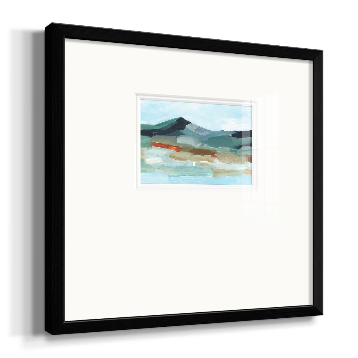 Autumn Mountains I Premium Framed Print Double Matboard