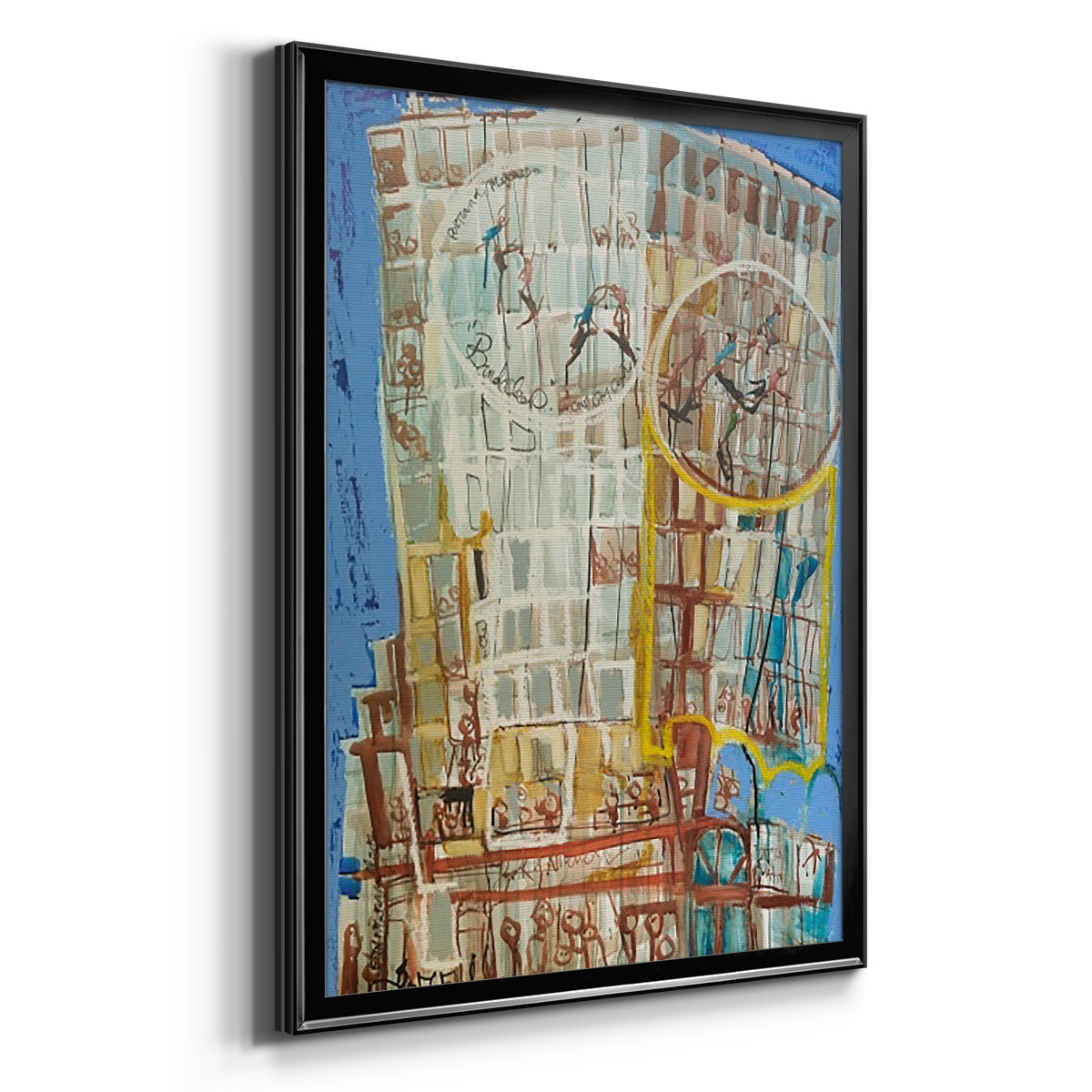 Bandaloo I - Modern Framed Canvas Print