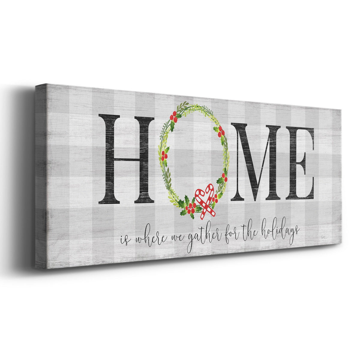 Gather for the Holidays Premium Gallery Wrapped Canvas - Ready to Hang