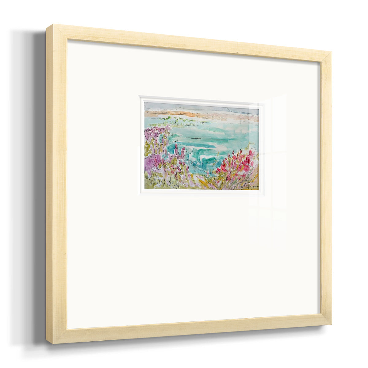 On a Whim, Fly Premium Framed Print Double Matboard