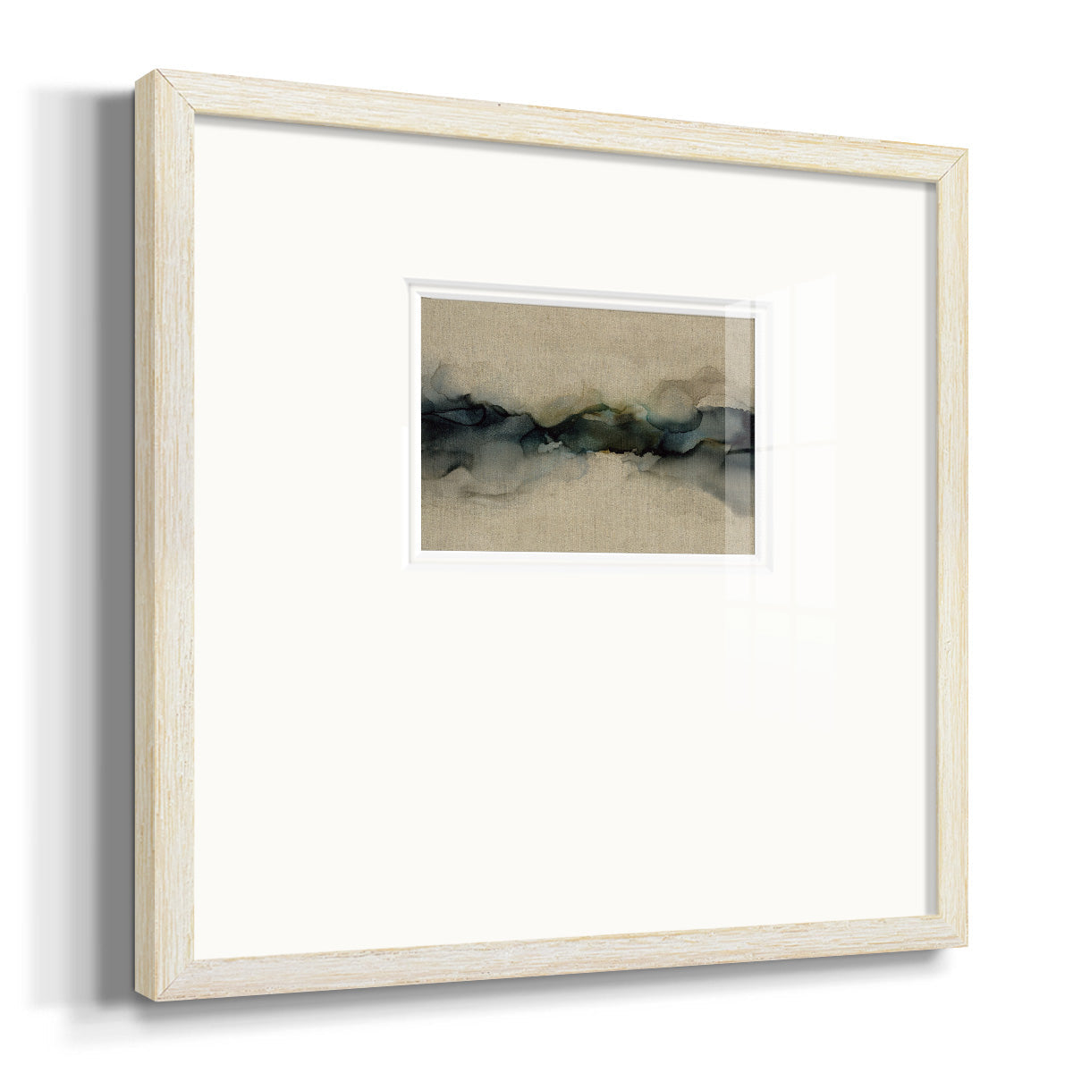 Ocean Streams Premium Framed Print Double Matboard