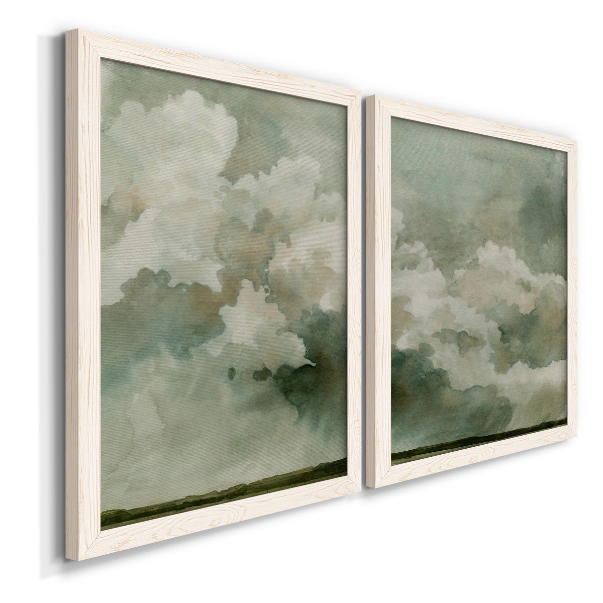 Coming Rain I - Barnwood Framed Canvas Set