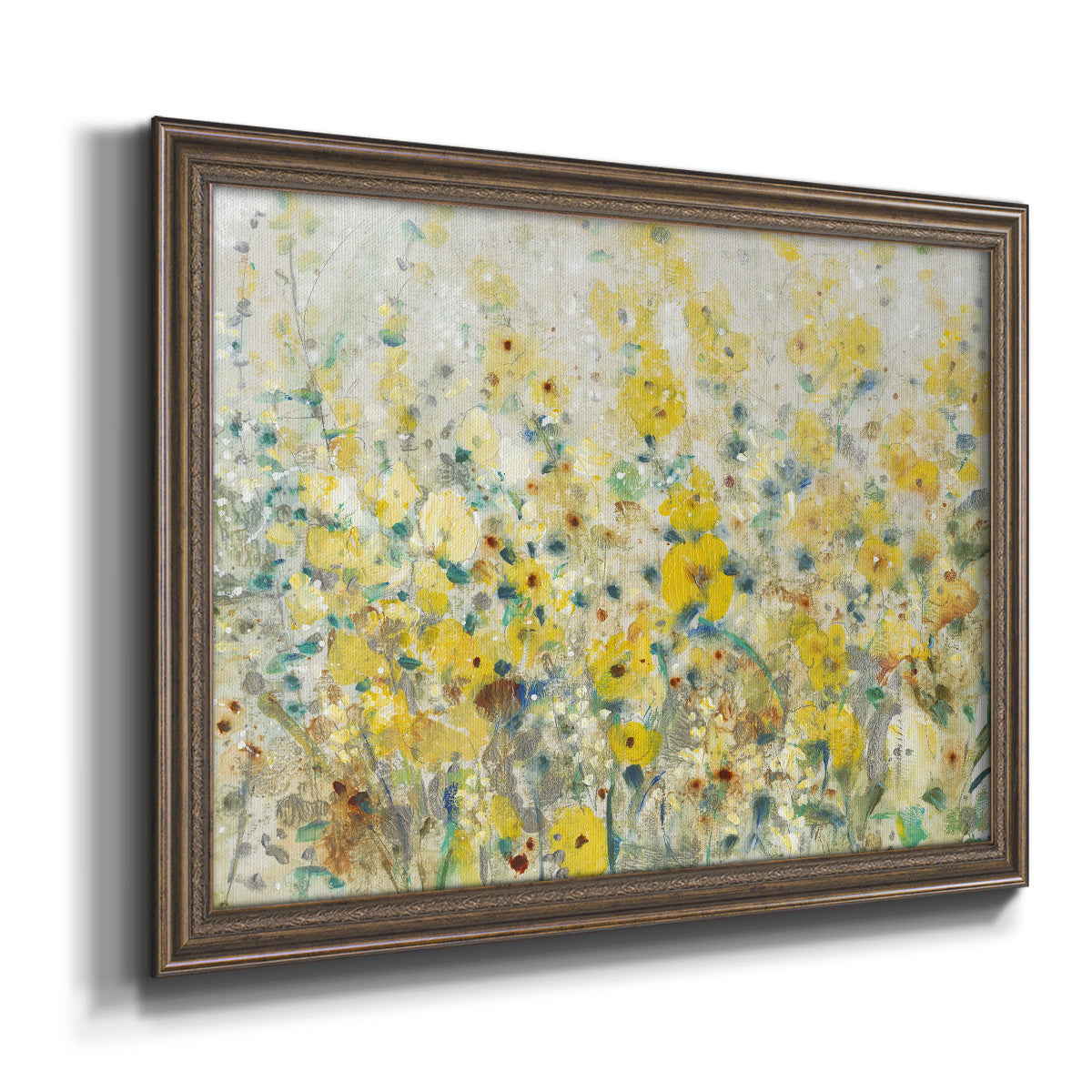 Cheerful Garden II Premium Framed Canvas- Ready to Hang