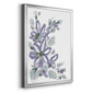 Periwinkle Patch I - Modern Framed Canvas Print