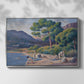 Bathers in Saint-Tropez, c. 1909 - Floater Framed Canvas Print