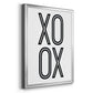 Bold Love I - Modern Framed Canvas Print