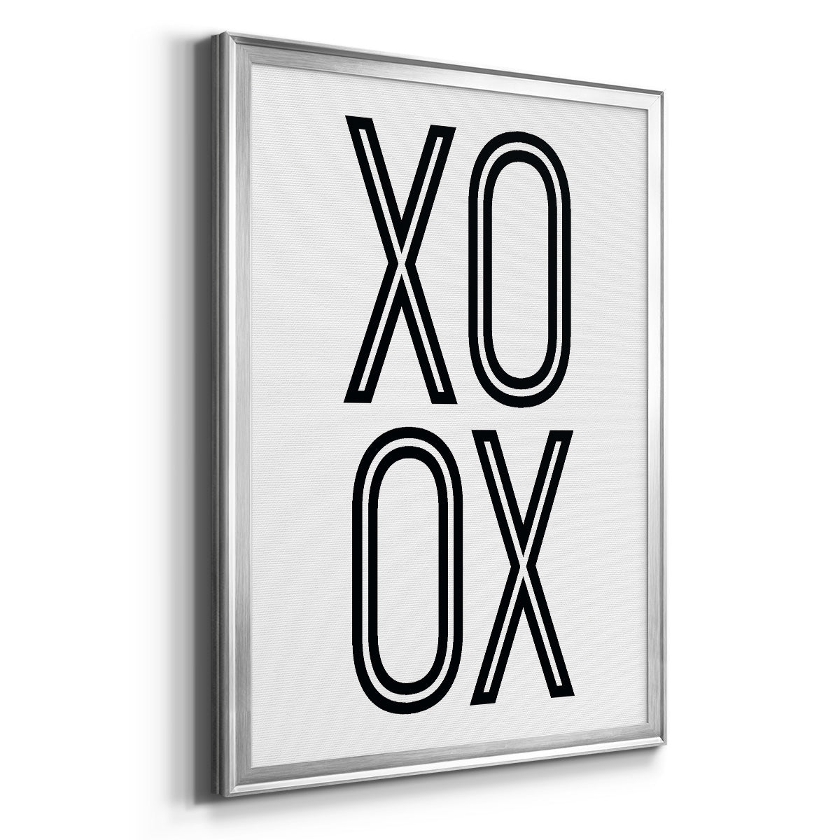 Bold Love I - Modern Framed Canvas Print
