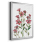 Watercolor Floral Stems II - Modern Framed Canvas Print