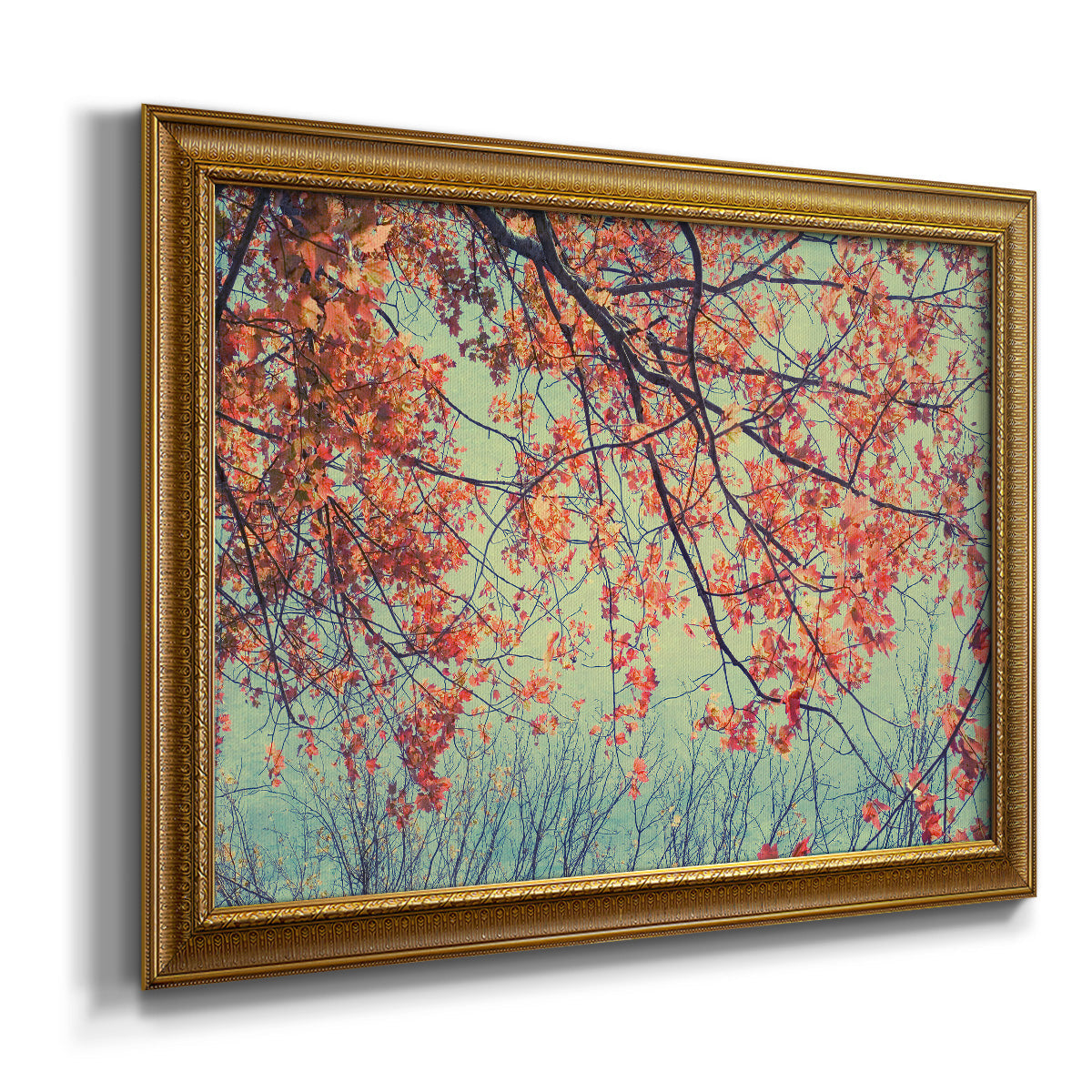 Autumn Tapestry II Premium Framed Canvas- Ready to Hang