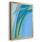 Circulating Flow III - Modern Framed Canvas Print