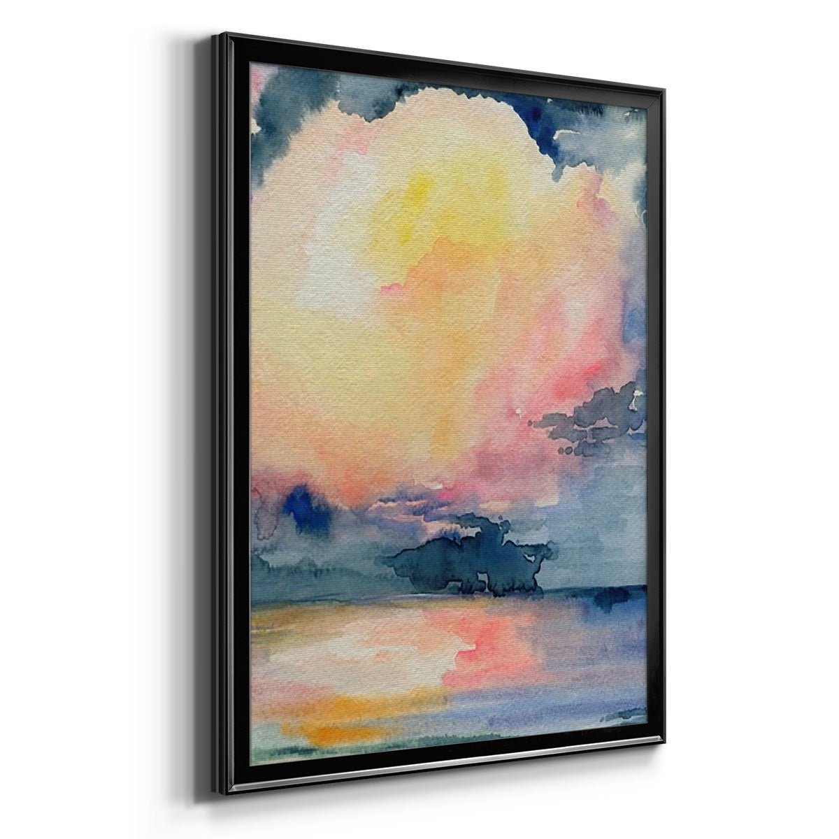 Prism Seascape I - Modern Framed Canvas Print