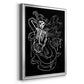Pirate Mermaids II - Modern Framed Canvas Print