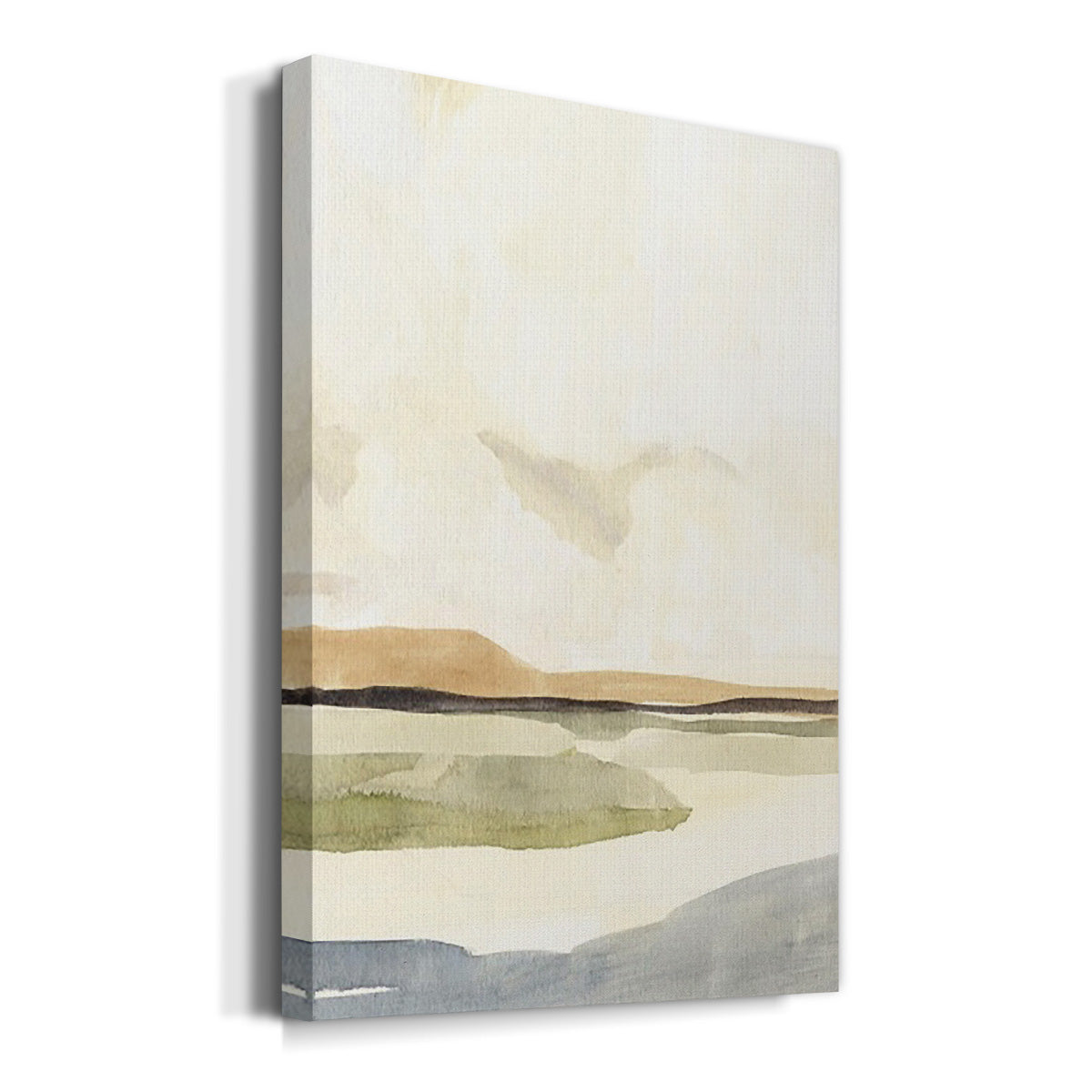 Slate Movement IV Premium Gallery Wrapped Canvas - Ready to Hang