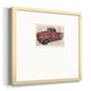 Antique Pickup I Premium Framed Print Double Matboard