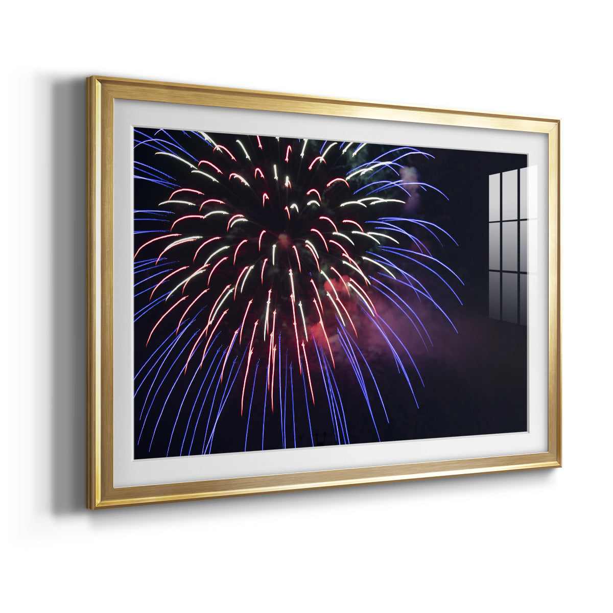 Sky Flower - Modern Framed Art Print