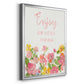Little Things - Modern Framed Canvas Print