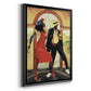 Night Out I - Modern Framed Canvas Print