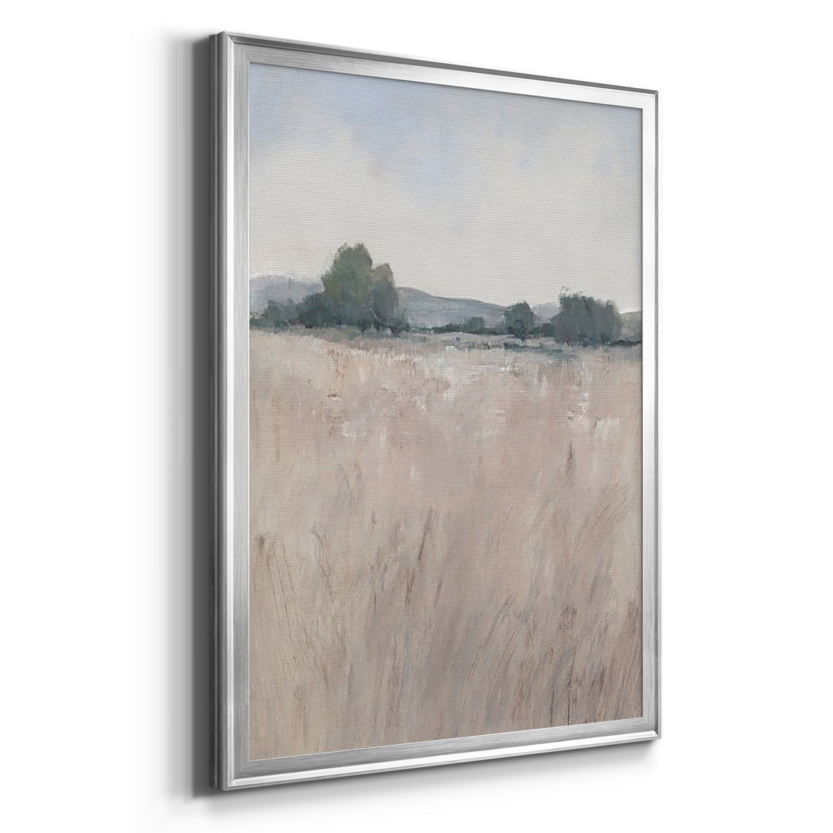 Place & Time II - Modern Framed Canvas Print