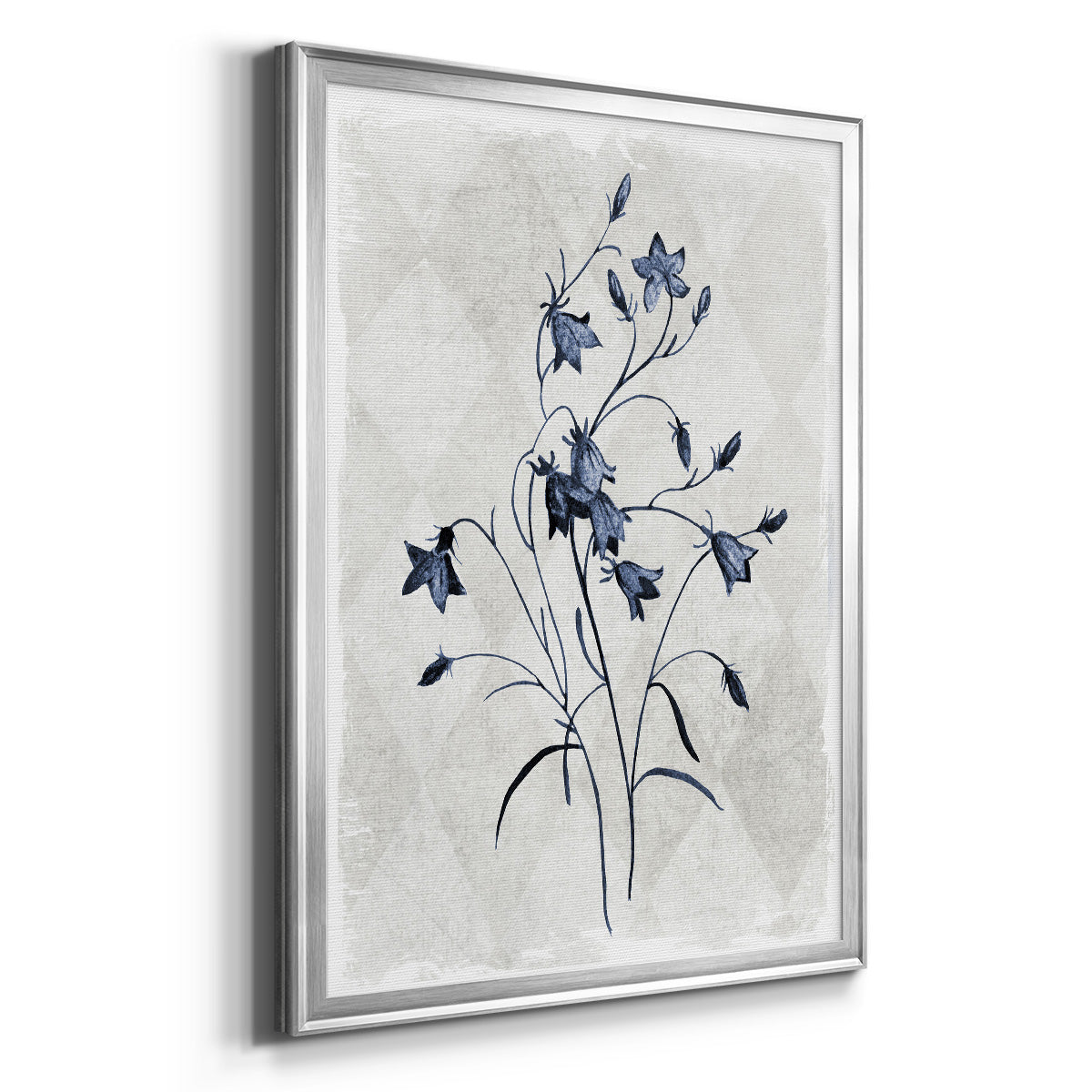 Harlequin Botanical II - Modern Framed Canvas Print