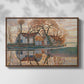 Farm near Duivendrecht, c. 1916 - Floater Framed Canvas Print