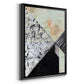 Tiles & Texture Abstract Angles I - Modern Framed Canvas Print