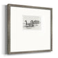 Geese Study II Premium Framed Print Double Matboard