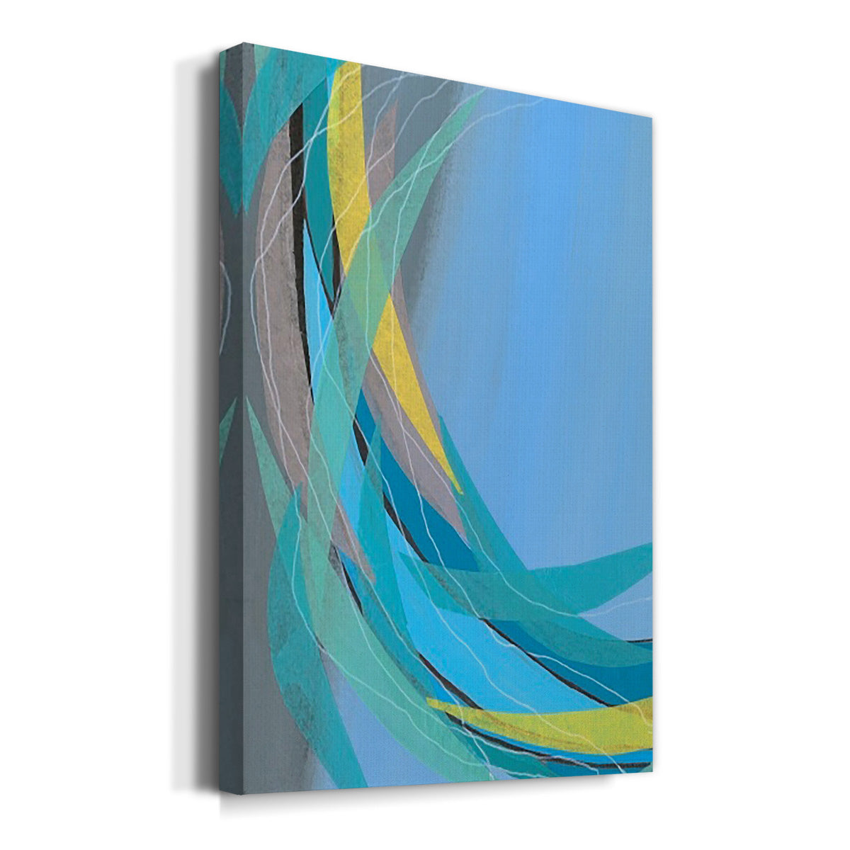 Circulating Flow I - Canvas Art Print