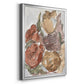 Cropped Floral Arrangement II - Modern Framed Canvas Print
