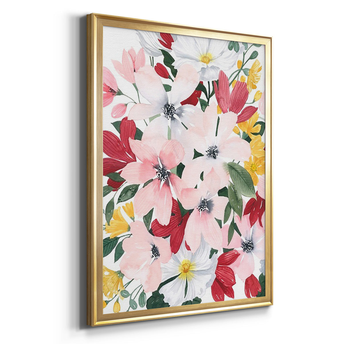 Spring Bliss I - Modern Framed Canvas Print