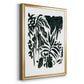 Ink Jungle II - Modern Framed Canvas Print