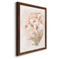 White and Coral Orchid II - Premium Canvas Framed in Barnwood - Ready to Hang