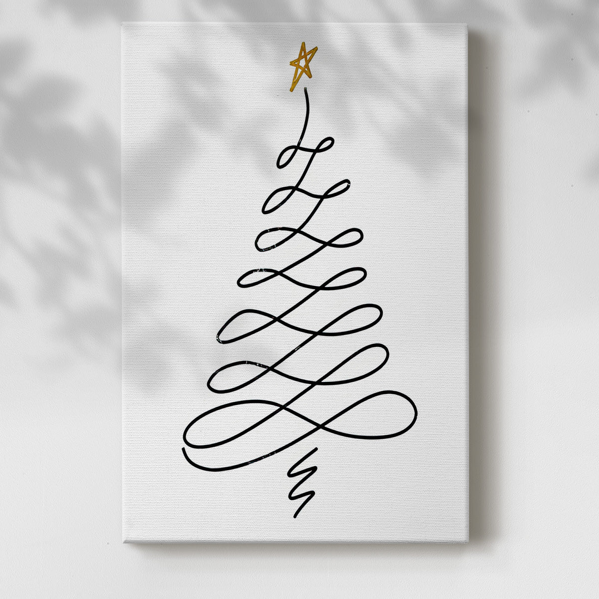 Christmas Tree III - Gallery Wrapped Canvas